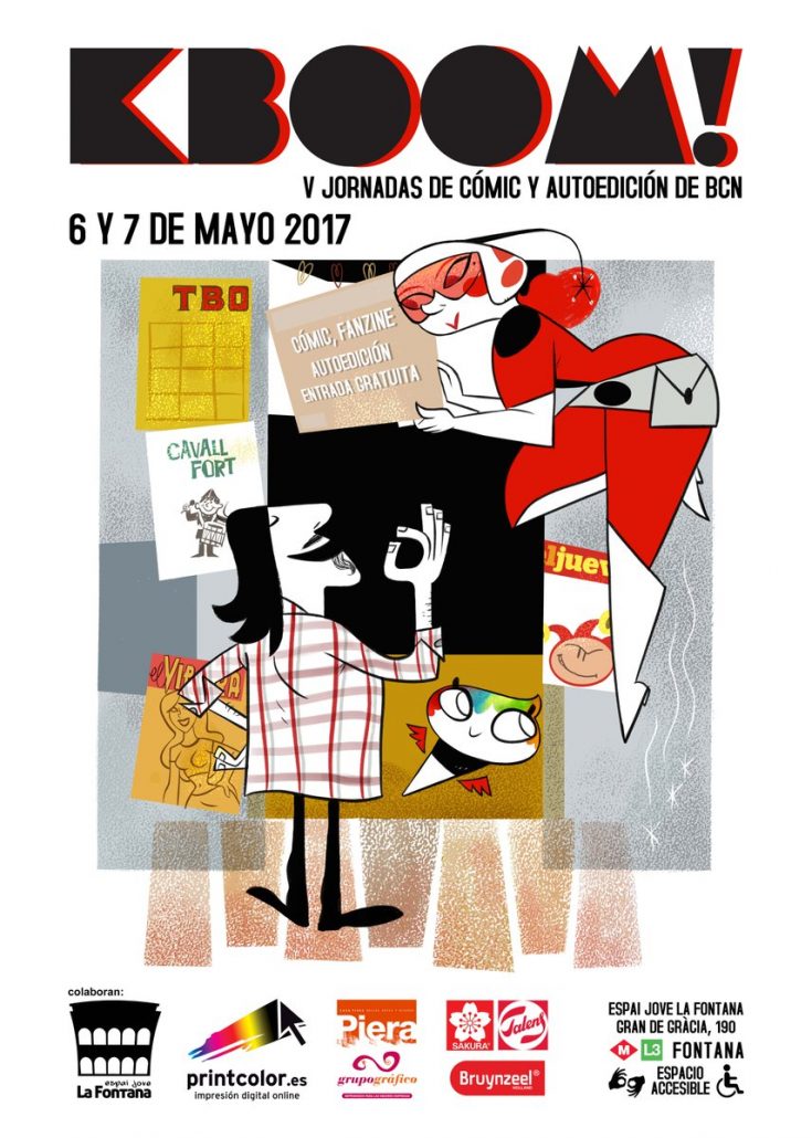 Cartel de las Kboom 2017
