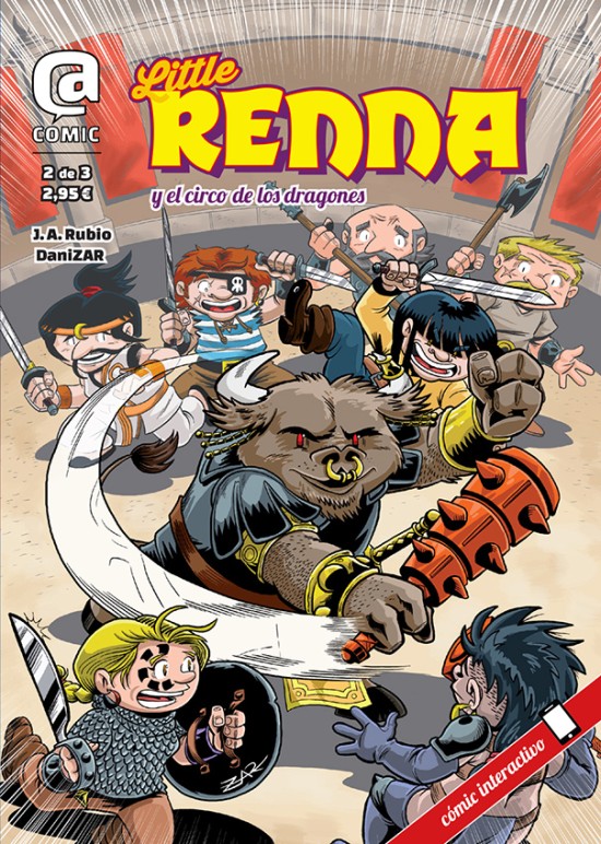 Portada - Little Renna y el circo de los dragones #2