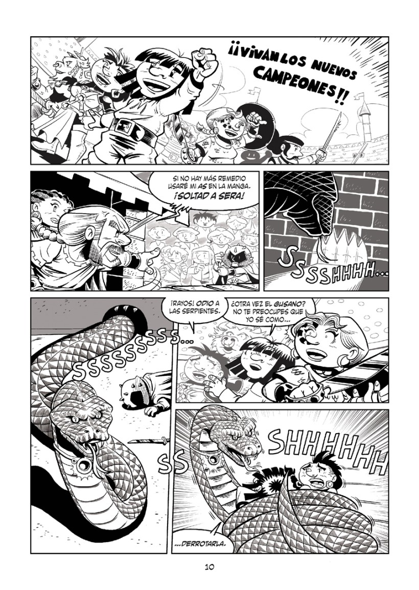 Página 10 - Little Renna y el circo de los dragones #3 Página 10 - Little Renna y el circo de los dragones #3